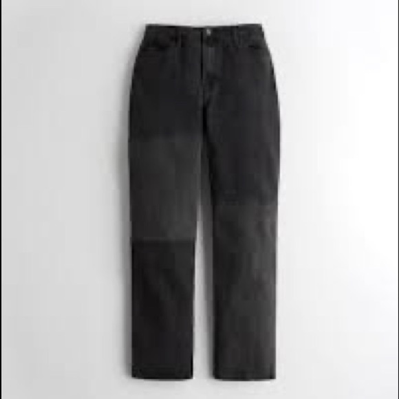 Hollister Denim - Hollister black Ultra High-Rise Dad Jean